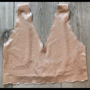 Sophie B Bralette Small Snakeskin Wireless